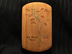 Big Wood River Idaho Fly Box