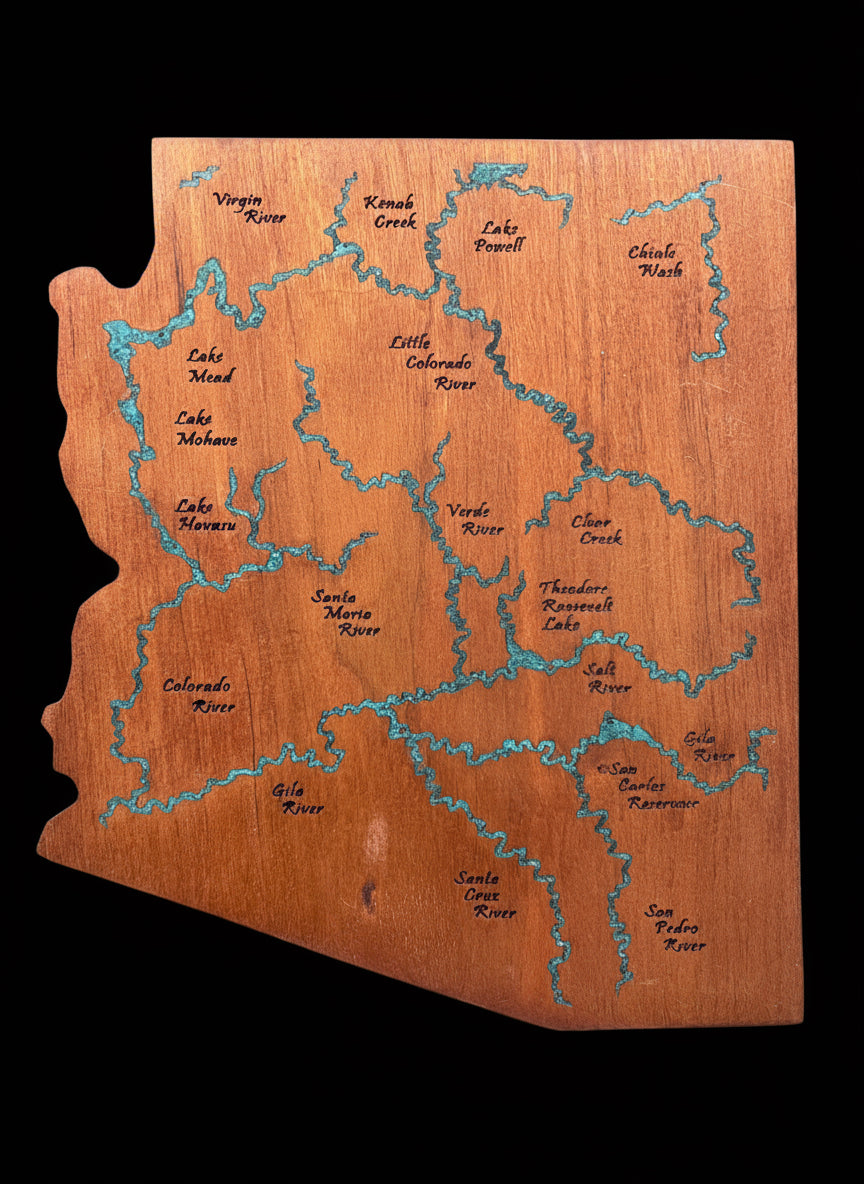 Arizona Rivers Wall Hanging