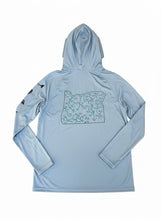 Load image into Gallery viewer, Oregon Rivers Hooded Long Sleeve Sun Shirts

