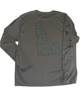 Load image into Gallery viewer, Long Sleeve Sun Shirts Idaho Rivers Image 30 SPF
