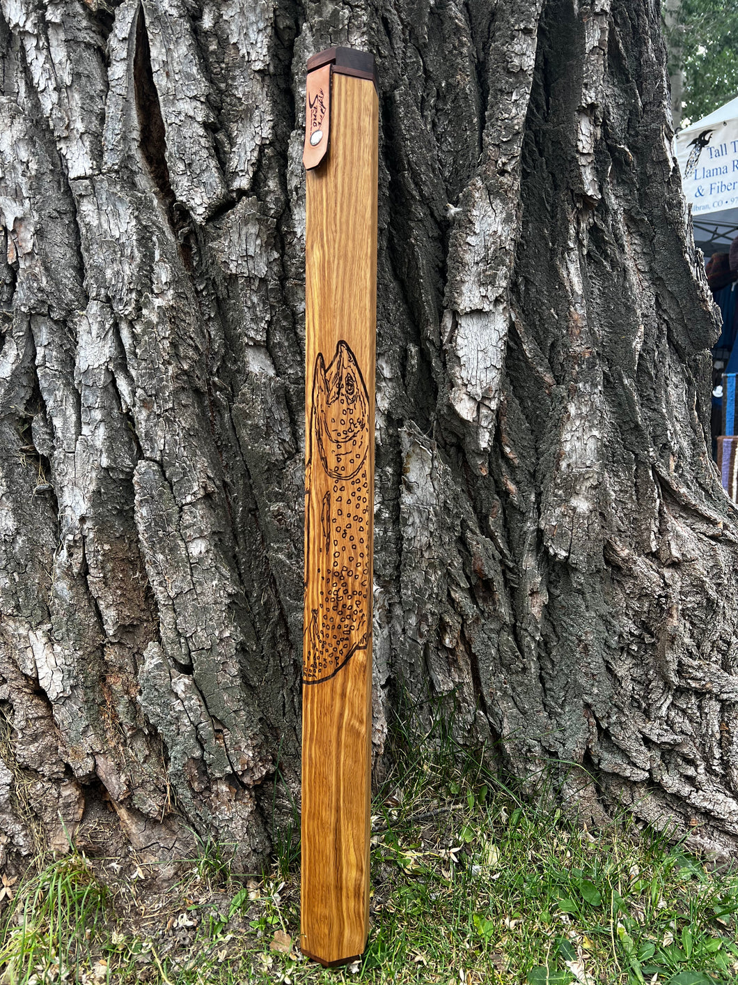 White Oak Fly Rod Case 2524