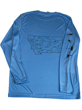 Load image into Gallery viewer, Montana Rivers Long Sleeve Sun Shirts
