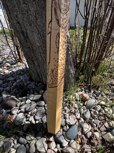 Rod Case 2440 Curly Maple