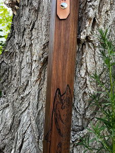 Rod Case Walnut Wood 2535