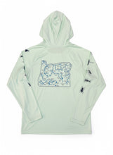 Load image into Gallery viewer, Oregon Rivers Hooded Long Sleeve Sun Shirts
