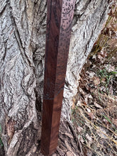 Load image into Gallery viewer, Walnut Fly Rod Case 2573
