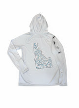 Load image into Gallery viewer, Idaho Rivers Hooded Sun Shirts
