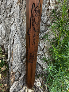 Rod Case Walnut Wood 2535