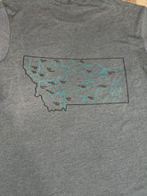 Load image into Gallery viewer, Montana Rivers T shirt

