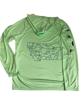 Load image into Gallery viewer, Montana Rivers Hooded Sun Shirts
