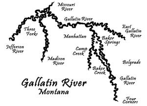 Gallatin River North including Jefferson, Madison and Missouri