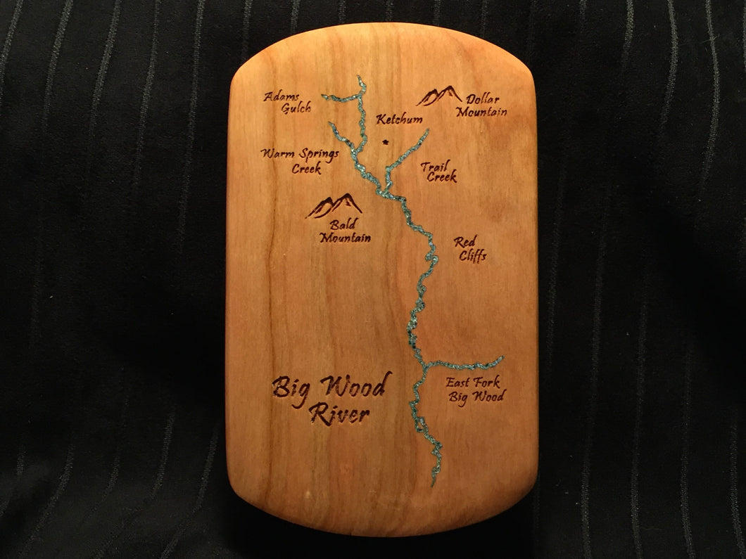 Big Wood River Idaho Fly Box