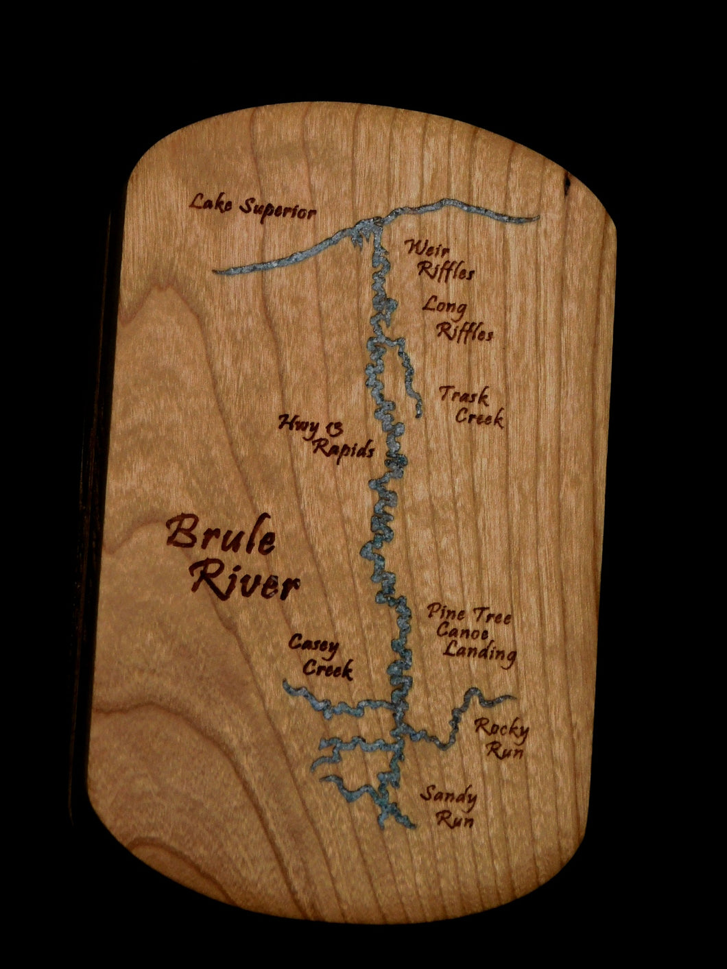Brule River Wisconsin Fly Box